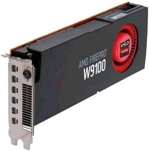 بطاقة الرسومات AMD FirePro W9100 - 32 جيجابايت GDDR5، أسود (100-505989) in Kuwait