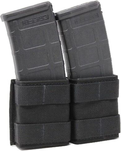 Esstac 5.56 Double KYWI Shorty Pouch (No Attachment Method in Saudi Arabia