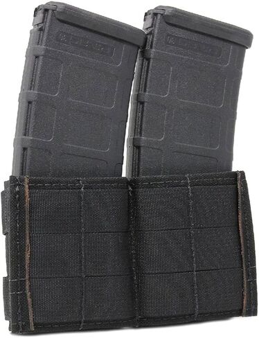 Esstac 5.56 Double KYWI Shorty Pouch (No Attachment Method in Saudi Arabia