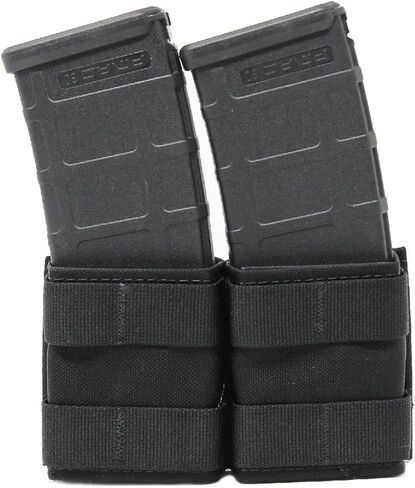 Esstac 5.56 Double KYWI Shorty Pouch (No Attachment Method in Saudi Arabia