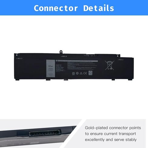 استبدال بطارية الكمبيوتر المحمول MV07R لجهاز Dell G3 15 3500 3590 3700 3790 G5 5500 5505 SE Series Notebook 266J9 0JJRRD 0415CG C9VNH 0PN1VN 0M4GWP[15.2V 68Wh] in Kuwait