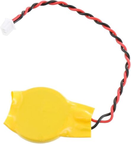 بطارية CR2032 CMOS مع أسلاك توصيل وموصل سلك MOLEX (51021-0200-B 1.25 مم) لبطارية اللوحة الأم للكمبيوتر أو الكمبيوتر المحمول - 3 فولت in Kuwait