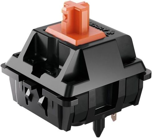 KPREPUBLIC Cherry MX2a Purple Switch Cherry MX2a Orange Switch V2 الخطي اللمسي للوحة المفاتيح الميكانيكية للألعاب 35g 55g Factory Lubed 5 pin (Cherry MX2a Purple Switch x70) in Kuwait