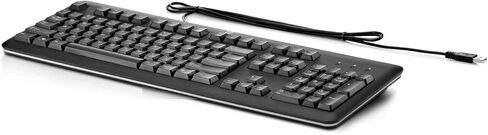 لوحة مفاتيح سلكية USB من HP، أسود Qy776aa#Aba in Kuwait