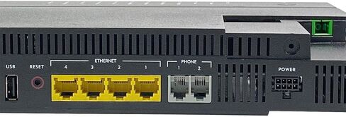 Calix GigaCenter 844G-1 Wi-Fi ثنائي النطاق 2.4 جيجا هرتز 5 جيجا هرتز راوتر مودم 100-04011 14 بدون محول (متجدد) in Kuwait