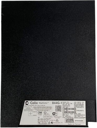 Calix GigaCenter 844G-1 Wi-Fi ثنائي النطاق 2.4 جيجا هرتز 5 جيجا هرتز راوتر مودم 100-04011 14 بدون محول (متجدد) in Kuwait