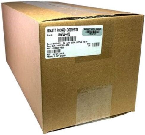 HPE 866729-001 500Watt 100V-240V AC Flex Slot Platinum Hot Plug Low Halogen Power Supply Kit in Saudi Arabia