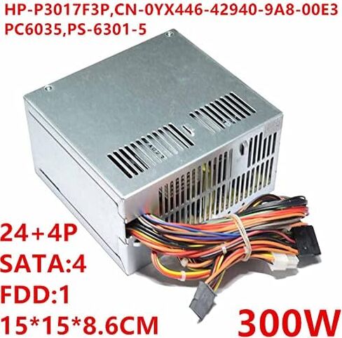 PSU لـ Vostro 200 230 260 300 واط مصدر الطاقة HP-P3017F3P PS-5301-08 PC6035 PS-6301-5 ATX0300D5WB DPS-300AB-24 A in Kuwait