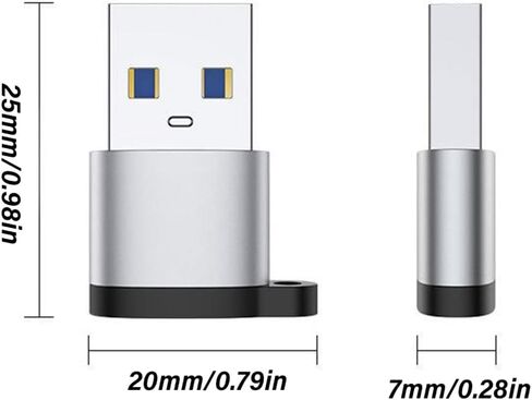 محول USB A إلى USB C، نقل بيانات بسرعة 480 ميجابت في الثانية وشحن 5V2A، يستخدم على نطاق واسع مع الهواتف والأجهزة اللوحية والمزيد in Kuwait
