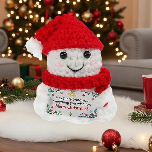 حشوة عيد الميلاد للنساء والرجال - You're My Boo Crochet Ghost Plush، هدية لطيفة للأزواج - ذكرى رومانسية للزوجة والزوج والصديقة والصديق - أنا أحبك هدية in Kuwait