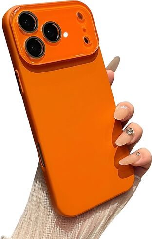 حماية كاملة لعدسات الكاميرا ذات اللون الصلب متوافقة مع حافظة iPhone (النبيذ الأحمر، iPhone 17 Pro Max) in Kuwait