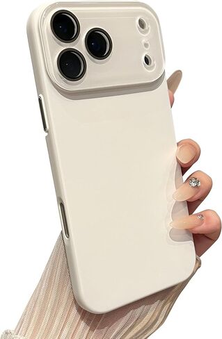 حماية كاملة لعدسات الكاميرا ذات اللون الصلب متوافقة مع حافظة iPhone (النبيذ الأحمر، iPhone 17 Pro Max) in Kuwait
