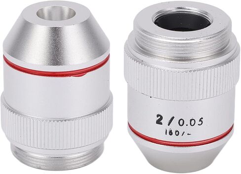 Pilipane 2X Achromatic Microscope Objective Lens with RMS Thread, Clear Imaging for Biological Microscope in Saudi Arabia
