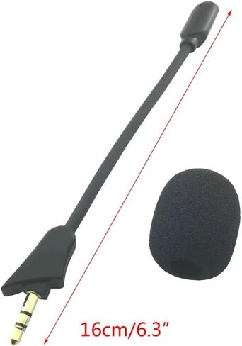 Microphone Replacement 3.5mm Noise Reduction Microphone for ATH-GDL3 ATH-GL3 Gaming Bendable Microphone in Saudi Arabia