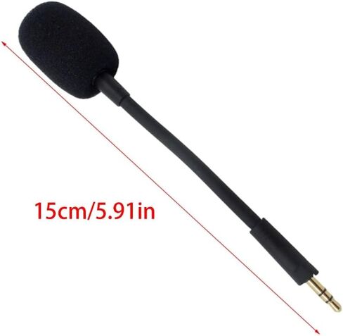 Microphones Replacement Mic for Gamings Headsets, Detachable Headphones Mic Boom in Saudi Arabia