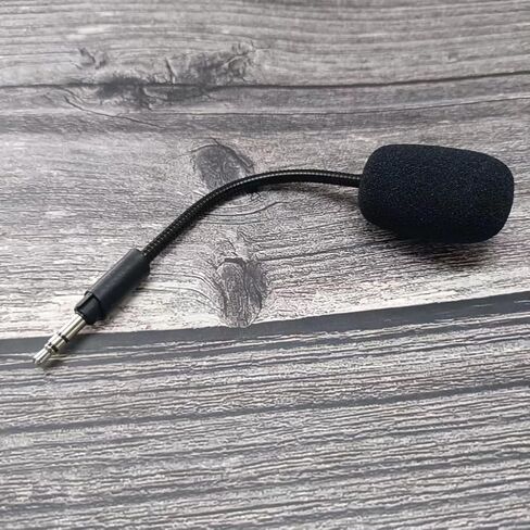 Replacement 3.5mm Microphone for G233 G433 GRPO Noise Cancelling Boom Microphone Windproof Sponge Covers in Saudi Arabia