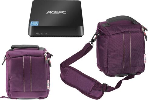 Navitech Purple Mini PC Bag Case Compatible With ACEPC T11 Mini PC in Saudi Arabia