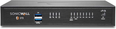 SonicWall TZ370 TotalSecure 1YR Essential Edition + Rackmount.IT Rackmount Kit RM-SW-T10 (02-SSC-6817 + RM-SW-T10) in Saudi Arabia