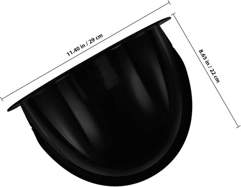 TEHAUX Outdoor Camera Rain Cover Shell Waterproof Security Camera Housing Protective Shield for Outdoor Surveillance Black Weatherproof Dustproof Shade in Saudi Arabia