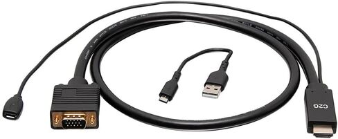 6ft (1.8m) HDMI® to VGA Active Video Adapter Cable - 1080p in Saudi Arabia