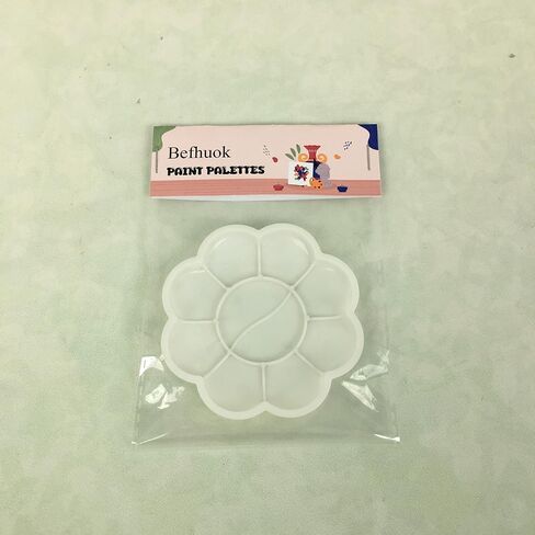 Befhuok Paint palettes – Petal-shaped layout; fun and suitable for artists of all ages in Saudi Arabia