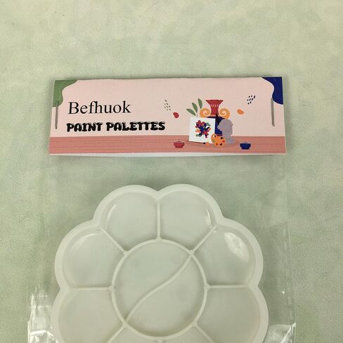 Befhuok Paint palettes – Petal-shaped layout; fun and suitable for artists of all ages in Saudi Arabia