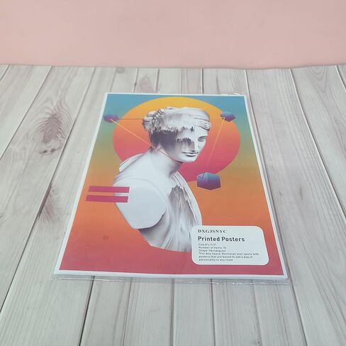 DXGJSNYC Printed posters – Retro gradient color block decorative painting, the ideal choice to enhance the style of your space. in Saudi Arabia