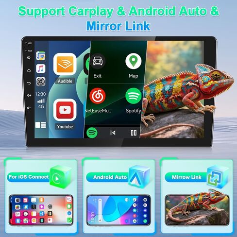 4G+64G Car Stereo for Toyota Hilux 1998-2004 7 Inch Touchscreen Android 13 Car Radio with Carplay & Android Auto GPS Navigation Head Unit w/Bluetooth WiFi FM/RDS Backup Camera Mirror Link SWC in Saudi Arabia