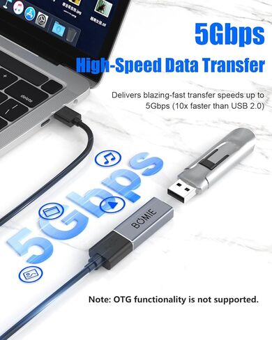 محول USB أنثى إلى أنثى 2 حزمة، USB 3.0 نوع A أنثى إلى أنثى موصل محول تمديد، 5 جيجابت في الثانية نقل البيانات والشحن لتوصيل التمديد اثنين USB-A ذكر ينتهي كابل الألومنيوم قذيفة رمادي in Kuwait