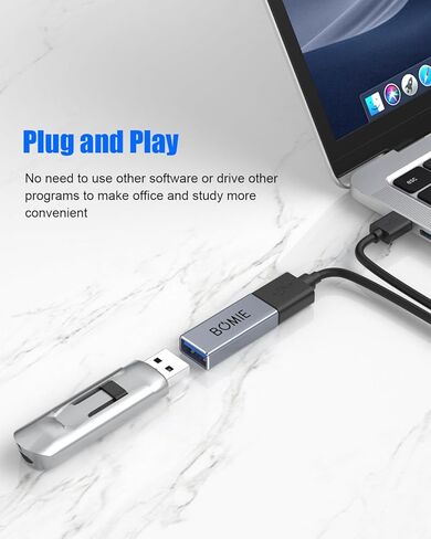 محول USB أنثى إلى أنثى 2 حزمة، USB 3.0 نوع A أنثى إلى أنثى موصل محول تمديد، 5 جيجابت في الثانية نقل البيانات والشحن لتوصيل التمديد اثنين USB-A ذكر ينتهي كابل الألومنيوم قذيفة رمادي in Kuwait