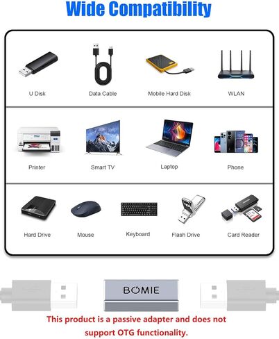 محول USB أنثى إلى أنثى 2 حزمة، USB 3.0 نوع A أنثى إلى أنثى موصل محول تمديد، 5 جيجابت في الثانية نقل البيانات والشحن لتوصيل التمديد اثنين USB-A ذكر ينتهي كابل الألومنيوم قذيفة رمادي in Kuwait
