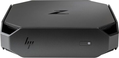 كمبيوتر مكتبي HP Z2 Mini G4 Workstation، Core i7-8700T 3.2 جيجا هرتز، ذاكرة الوصول العشوائي 8 جيجا، 256 جيجا SSD، الماوس ولوحة المفاتيح، منافذ العرض، Windows 11 Pro (متجدد) in Kuwait