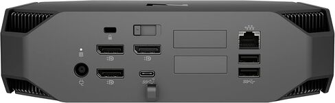 كمبيوتر مكتبي HP Z2 Mini G4 Workstation، Core i7-8700T 3.2 جيجا هرتز، ذاكرة الوصول العشوائي 8 جيجا، 256 جيجا SSD، الماوس ولوحة المفاتيح، منافذ العرض، Windows 11 Pro (متجدد) in Kuwait