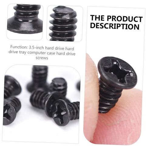 BESPORTBLE 100pcs 3.5-inch Hard Disk Drive Screws PC Case Replacement Screws Computer Accessory for Hard Drive Hot Swap and Computer Component Maintenance in Saudi Arabia