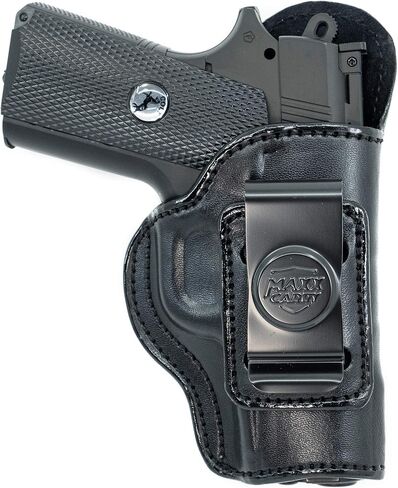 Maxx Carry داخل الحافظة الجلدية لحزام الخصر لـ Kimber 1911 3". حافظة IWB مع مشبك إخفاء للحمل. in Kuwait