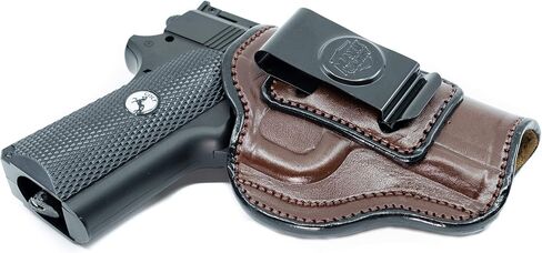 Maxx Carry داخل الحافظة الجلدية لحزام الخصر لـ Kimber 1911 3". حافظة IWB مع مشبك إخفاء للحمل. in Kuwait