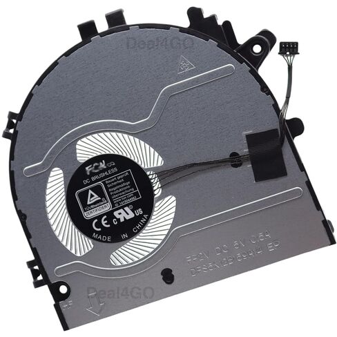 Deal4GO مروحة تبريد وحدة المعالجة المركزية 5F10S13990 5F10S13989 استبدال لينوفو IdeaPad 1 15AMN7 15ADA7 82VG 82R1 14ADA7 14AMN7 in Kuwait