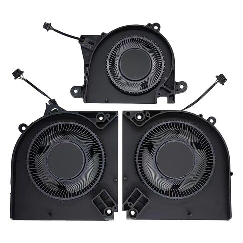 Replacement New CPU+GPU+CPU subfan Cooling Fan for Dell Alienware M16 R1 07WCYX 7WCYX MG75091V1-C150-S9A DC12V 0.42A MG75091V1-C160-S9A DC12V 0.42A EG50060S1-C640-S9A DC5V 0.44A in Saudi Arabia