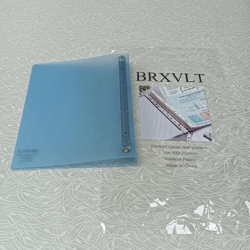 BRXVLT Loose-leaf binders Durable Polypropylene Loose-Leaf Binder Office & School Supplies in Saudi Arabia