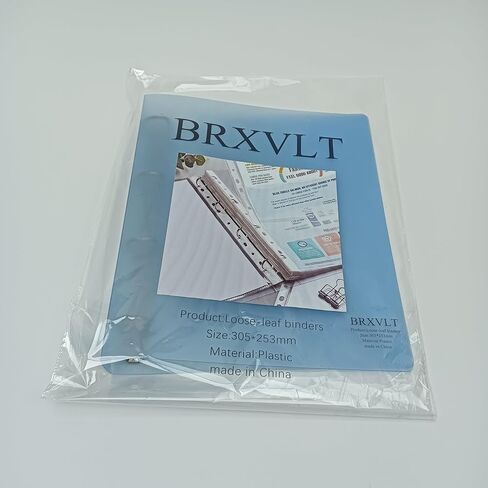 BRXVLT Loose-leaf binders Durable Polypropylene Loose-Leaf Binder Office & School Supplies in Saudi Arabia