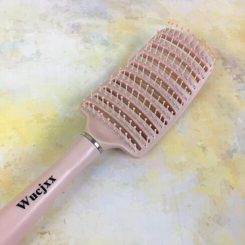 Wucjxx Combination hair brush and comb – Breathable hair detangling tool, gently cares for the scalp in Saudi Arabia