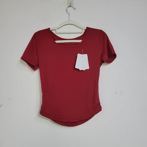 Lei è Lei T-shirts Red Women T-Shirt - Premium Soft Cotton, Slim Fit, Casual Everyday Tee for Women in Saudi Arabia