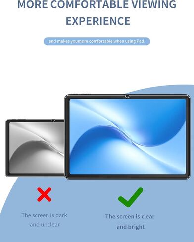 [2 Pack] Screen Protector for DOOGEE U12 12 Inch Tablet Tempered Glass Film, Screen Protector for DOOGEE U12 12 Inch Anti-Scratch & Sensitive & 9H Hardness in Saudi Arabia
