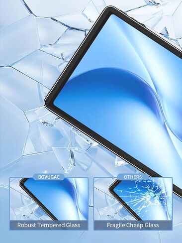 [2 Pack] Screen Protector for DOOGEE U12 12 Inch Tablet Tempered Glass Film, Screen Protector for DOOGEE U12 12 Inch Anti-Scratch & Sensitive & 9H Hardness in Saudi Arabia