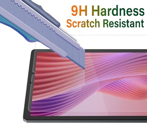 [2 Pack Screen Protector for Lenovo Tab One Tablet 8.7 Inch Tempered Glass Film, Screen Protector for Tab One 8.7" Tablet Anti-Scratch & Sensitive & 9H Hardness in Saudi Arabia