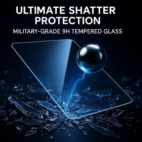 [2 Pack Screen Protector for Lenovo Tab One Tablet 8.7 Inch Tempered Glass Film, Screen Protector for Tab One 8.7" Tablet Anti-Scratch & Sensitive & 9H Hardness in Saudi Arabia