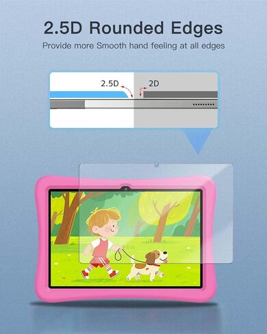 Screen Protector for SVITOO P10PKIDS Android 14 Kids Tablet 10 inch, 9H Hardness Tempered Glass for SVITOO P10PKIDS Kids Tablet Anti-Scratch, Bubble Free, HD Clarity in Saudi Arabia