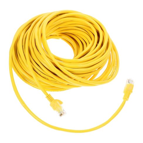 20m High-Speed Cat Ethernet Cable Networking Cord Stylish Design for Home Computers Routers Fast Data Transfer Secure Connection Easy to Identify in Saudi Arabia