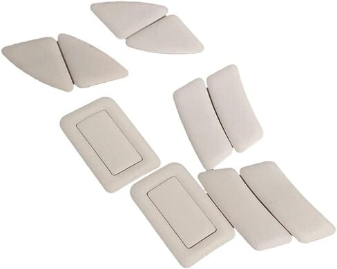 2 Sets / Pack Tiger Gaming Mouse Feet Mouse Skate for Razer Viper Ultimate Mouse Wireless White Mouse Glides Curve Edge Mouse Feet Pedal in Saudi Arabia