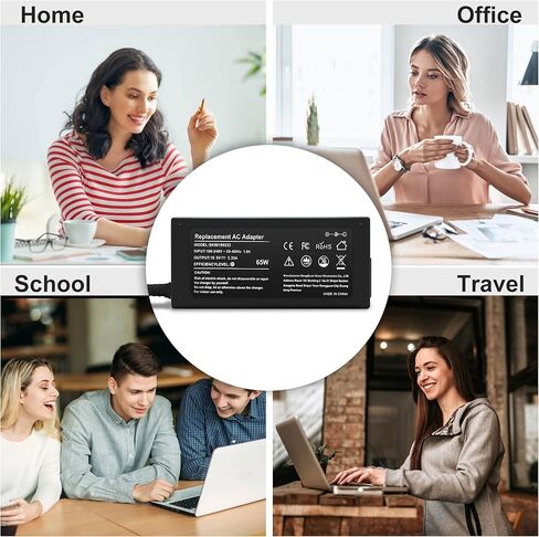 65W Laptop Charger,Compatible with Hp Model 15 15.6" : 15-dy, 15-dq, 15-da, 15-db, 15-dw, 15-f, 15-ef, 15-ab, 15-ac, 15-af, 15-an, 15-au, 15-aw 15-ay 15-ba 15-bn 15-bk 15-br 15-bs 15-bw Series in Kuwait